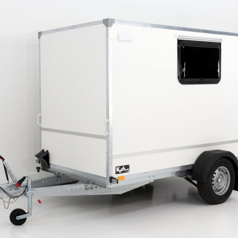 Blyss Kofferanhänger 146x304cm Höhe:180 1,3t|Rampe|Tür|1 Fenster-Neu
