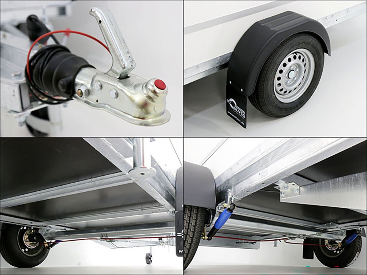 Blyss Kofferanhänger 130x264cm Höhe:180cm 1,3t|Rampe-Neu - Image 2