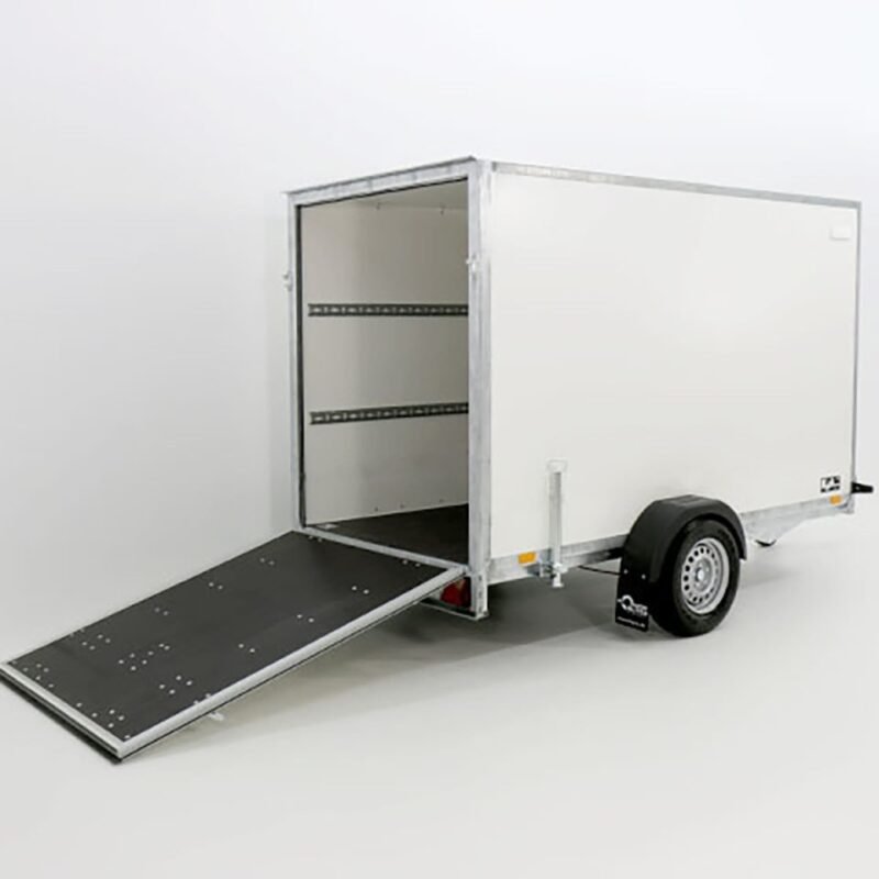 Blyss Kofferanhänger 150x305cm Höhe:180cm 1,3t|Rampe|SW-Neu