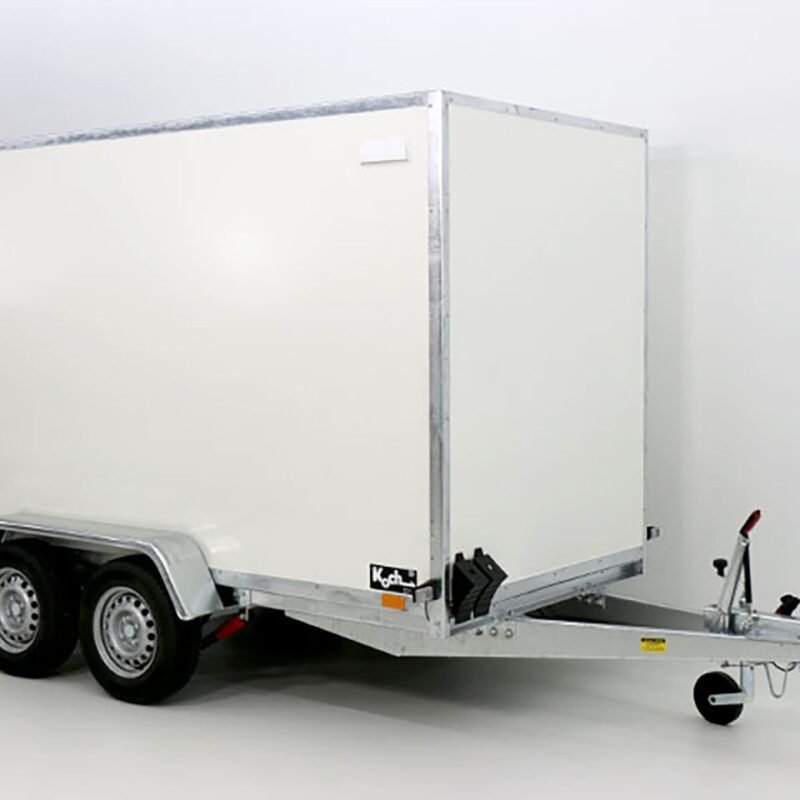 Blyss Kofferanhänger 150×305 cm, Höhe 180 cm, 2,0 t, mit Rampe und 100 km/h Zulassung, neu