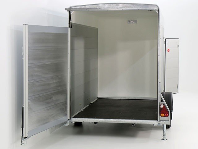 Debon Kofferanhänger Cargo H:190cm 1,3t|Alu, Polybug|Tür|blau - Image 10