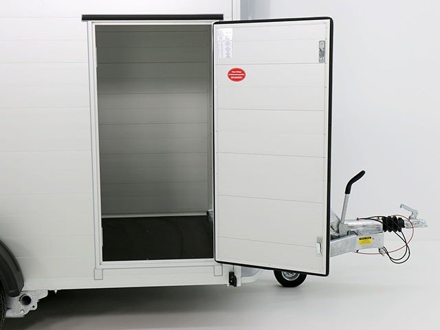 Debon Kofferanhänger Cargo H:190cm 1,3t|Alu, Polybug|Tür|blau - Image 13