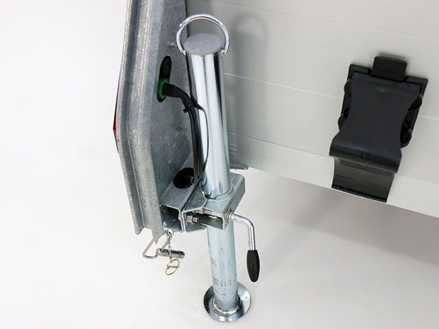 Debon Kofferanhänger Cargo H:190cm 1,3t|Alu, Polybug|Tür|blau - Image 4