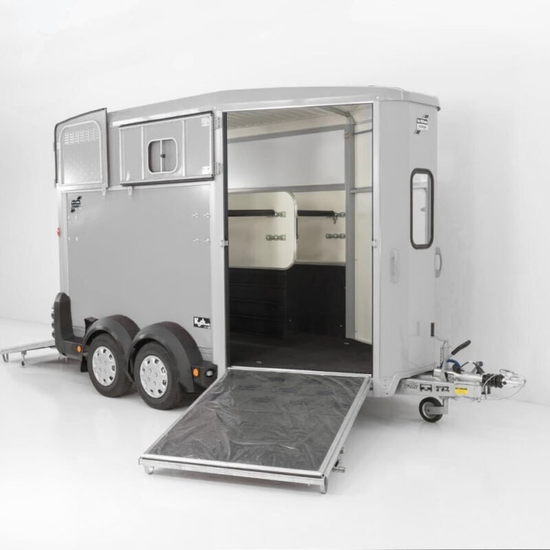 Ifor Williams Pferdeanhänger HB511|silber|Frontausstieg-Neu