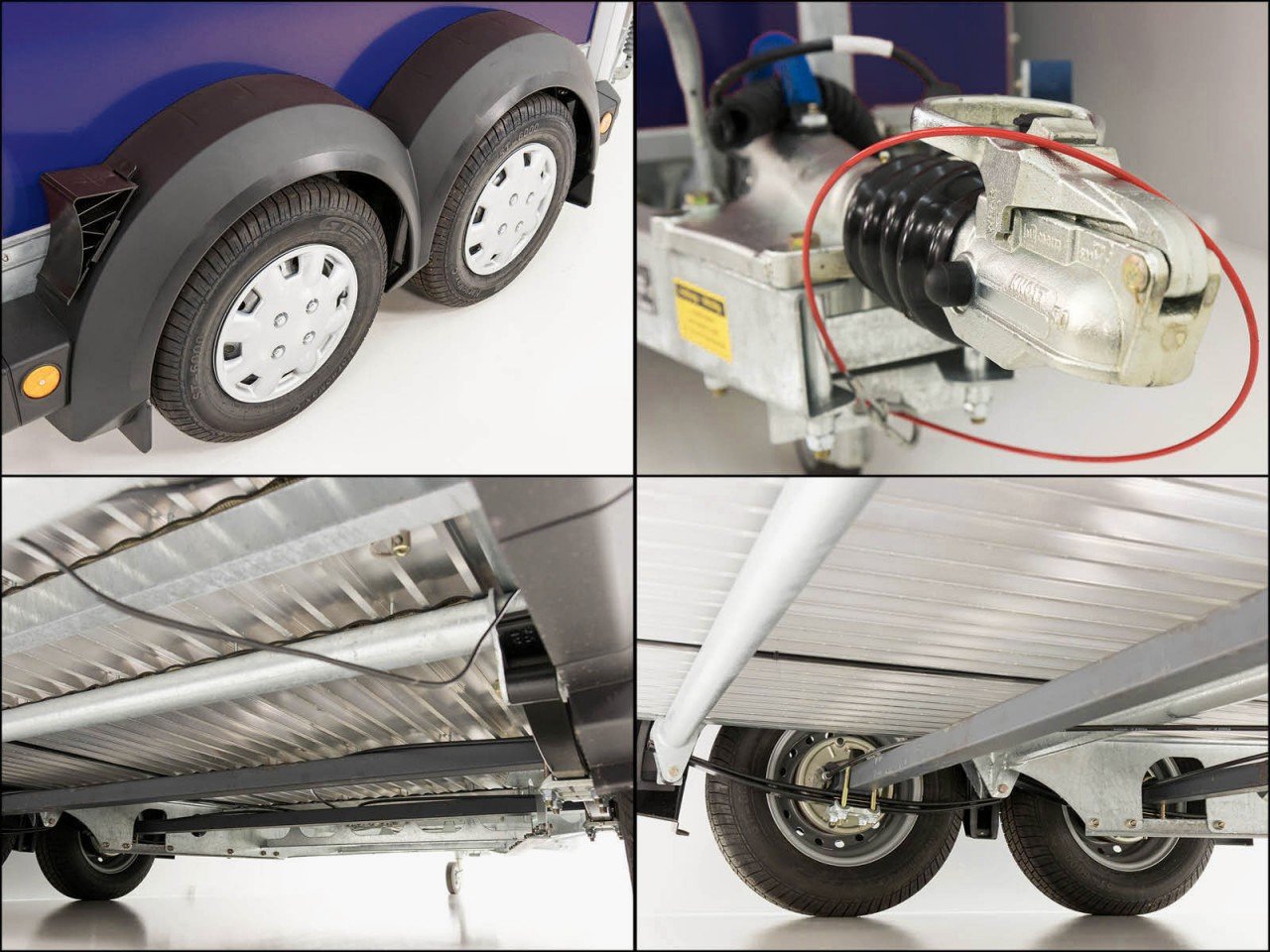 Ifor Williams Pferdeanhänger HB511|Heckklappen-Türkombination|blau-Neu - Image 4