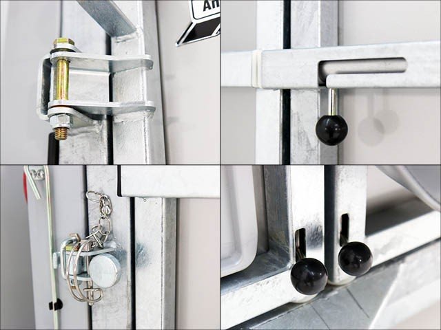 Ifor Williams Pferdeanhänger HB511|Heckklappen-Türkombination|silber-Neu - Image 5