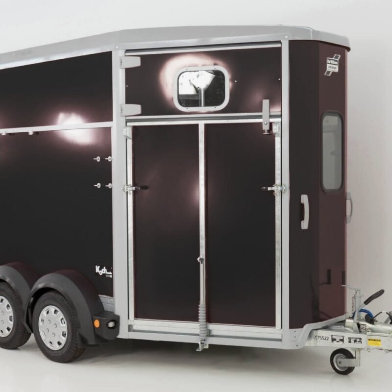 Ifor Williams Pferdeanhänger HB511|schwarz|Frontausstieg-Neu