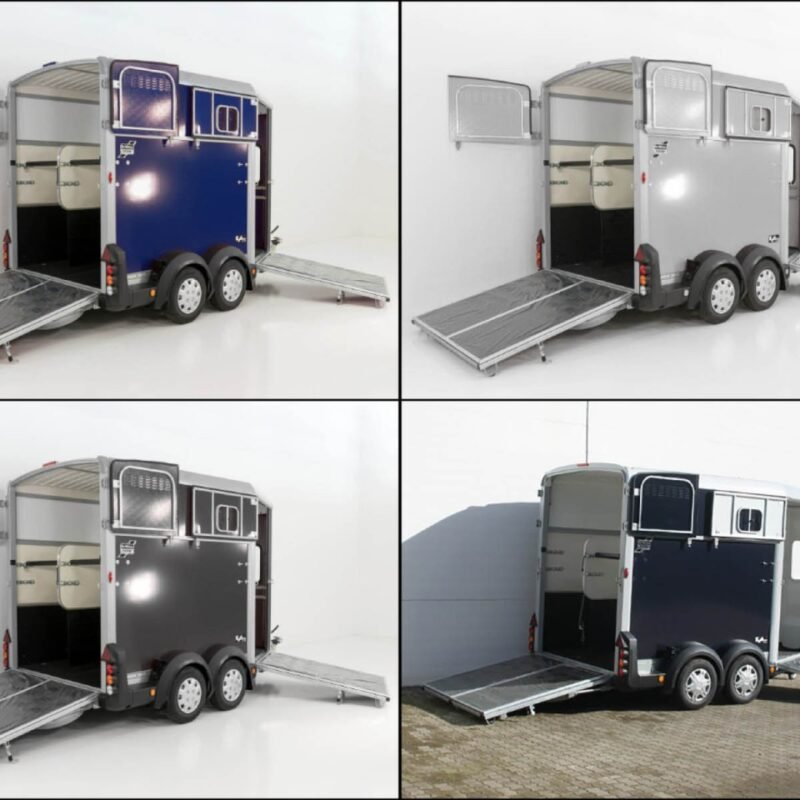 Ifor Williams Pferdeanhänger HB511|Heckklappen-Türkombination-Neu