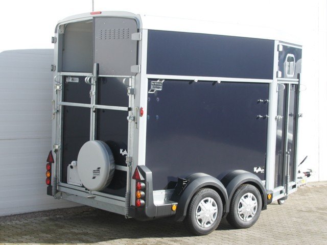 Ifor Williams Pferdeanhänger HB511|Heckklappen-Türkombination|schwarz-Neu - Image 6