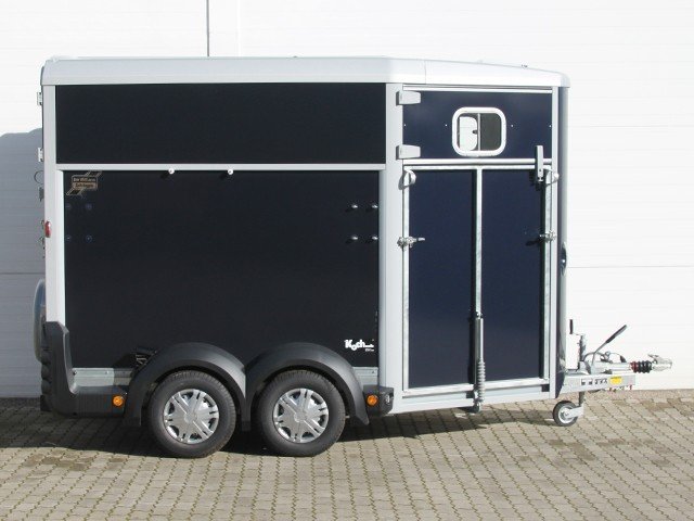 Ifor Williams Pferdeanhänger HB511|Heckklappen-Türkombination|schwarz-Neu - Image 11