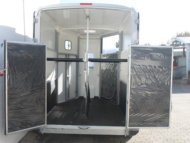 Ifor Williams Pferdeanhänger HB511|Heckklappen-Türkombination|schwarz-Neu - Image 9