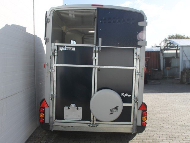 Ifor Williams Pferdeanhänger HB511|Heckklappen-Türkombination|schwarz-Neu - Image 7