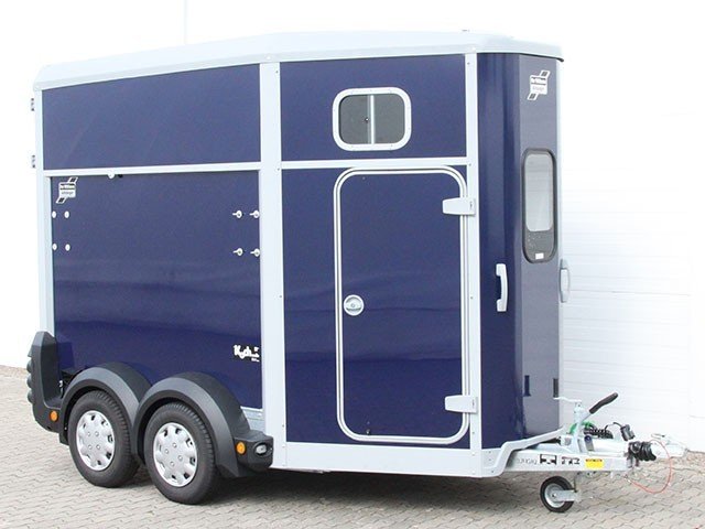 Ifor Williams Pferdeanhänger HB506|Sattelkammer|blau-Neu