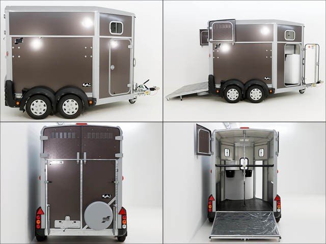 Ifor Williams Pferdeanhänger HB506|Sattelkammer|anthrazit-Neu - Image 5