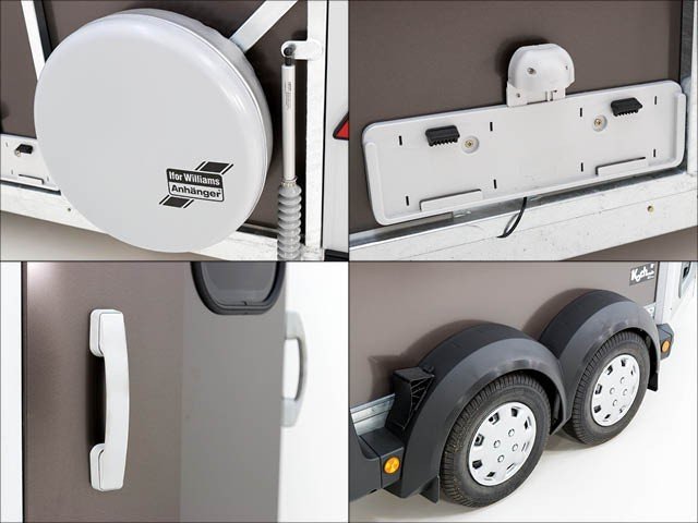 Ifor Williams Pferdeanhänger HB506|Sattelkammer|anthrazit-Neu - Image 7