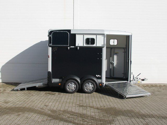 Ifor Williams Pferdeanhänger HB511|Heckklappen-Türkombination|schwarz-Neu - Image 14